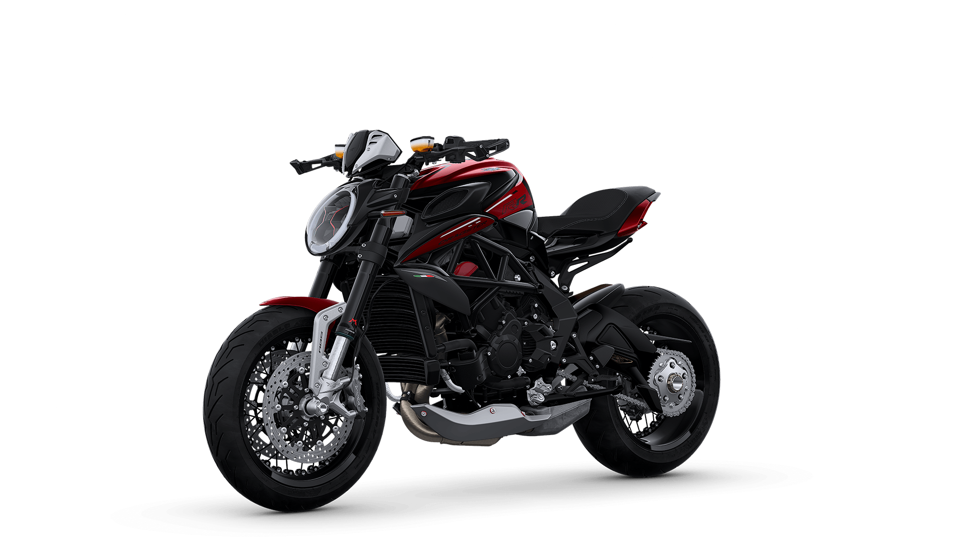 Red and black MV Agusta Dragster RR SCS