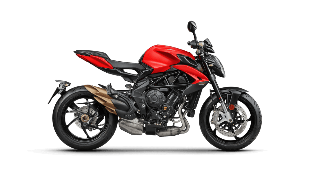 Brutale 800 in Matt Red / Carbon Black