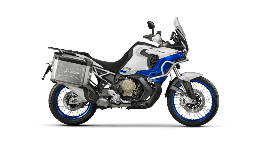 Enduro Veloce in Pearl White / Nordic Blue
