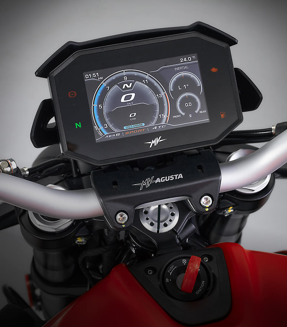 Brutale 800, electronics